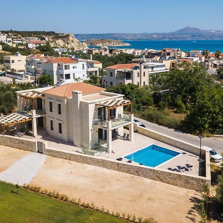 Eudora Luxury Stone Villa Almirída Luaran gambar