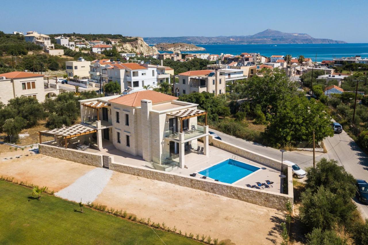 Eudora Luxury Stone Villa Almirída Luaran gambar