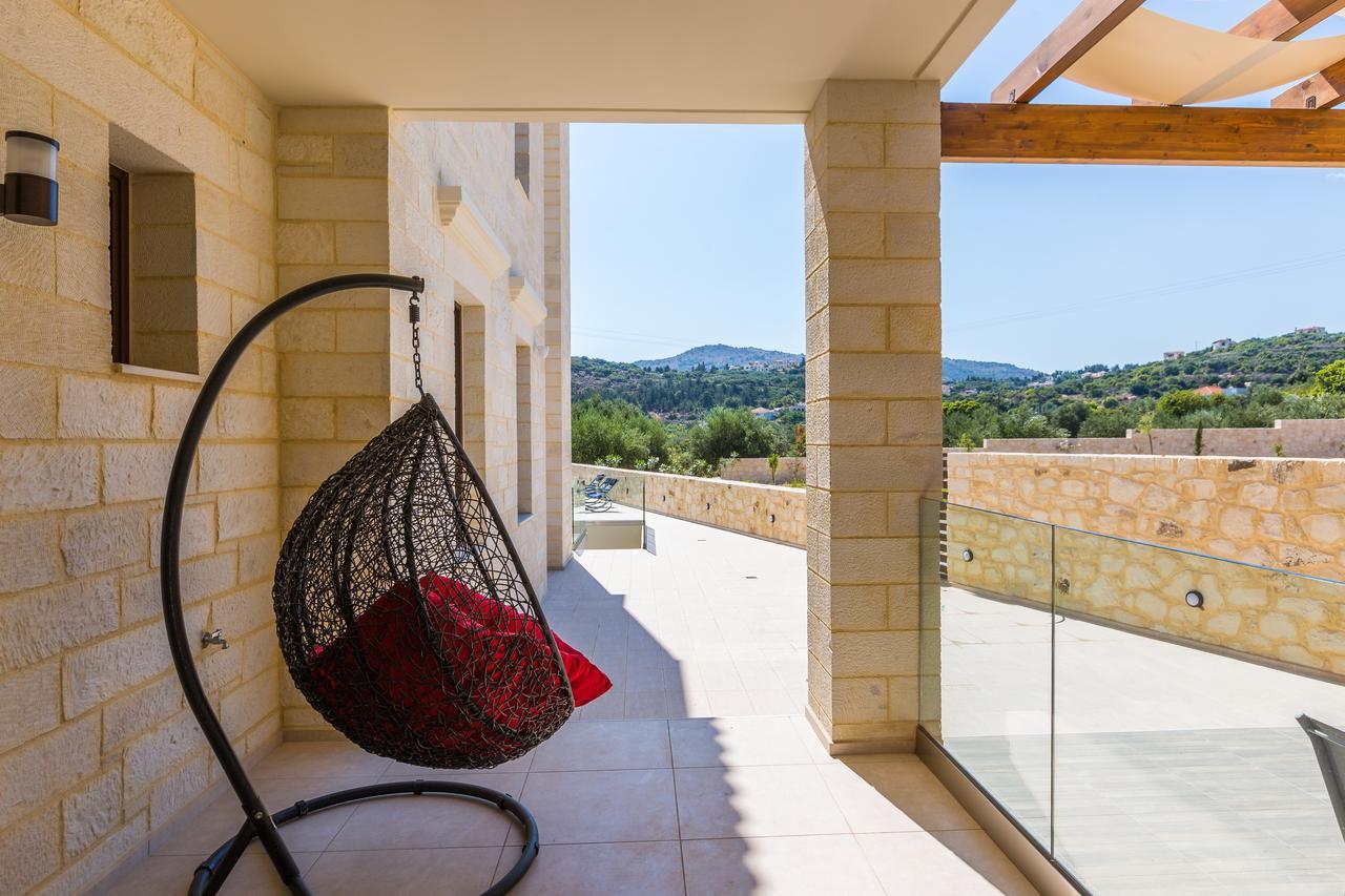 Eudora Luxury Stone Villa Almirída Luaran gambar