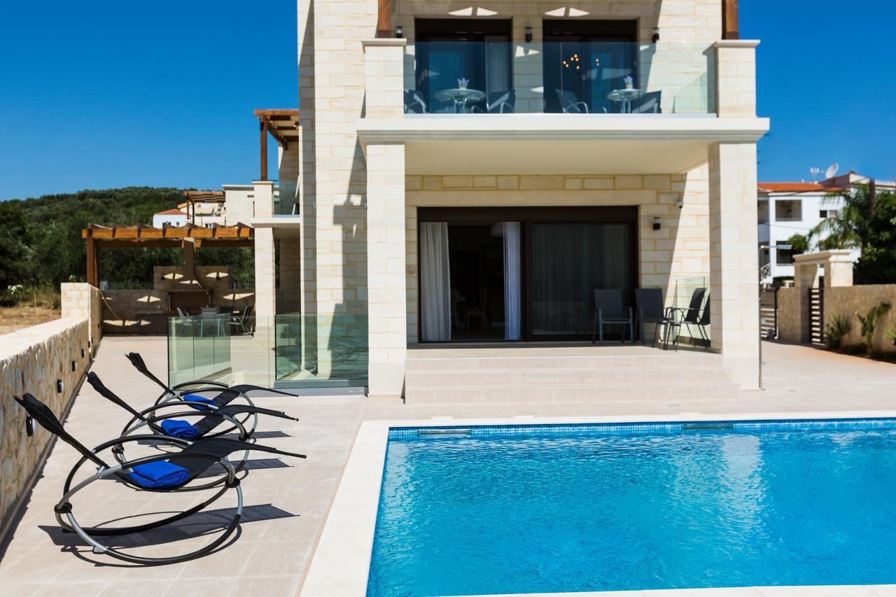 Eudora Luxury Stone Villa Almirída Luaran gambar