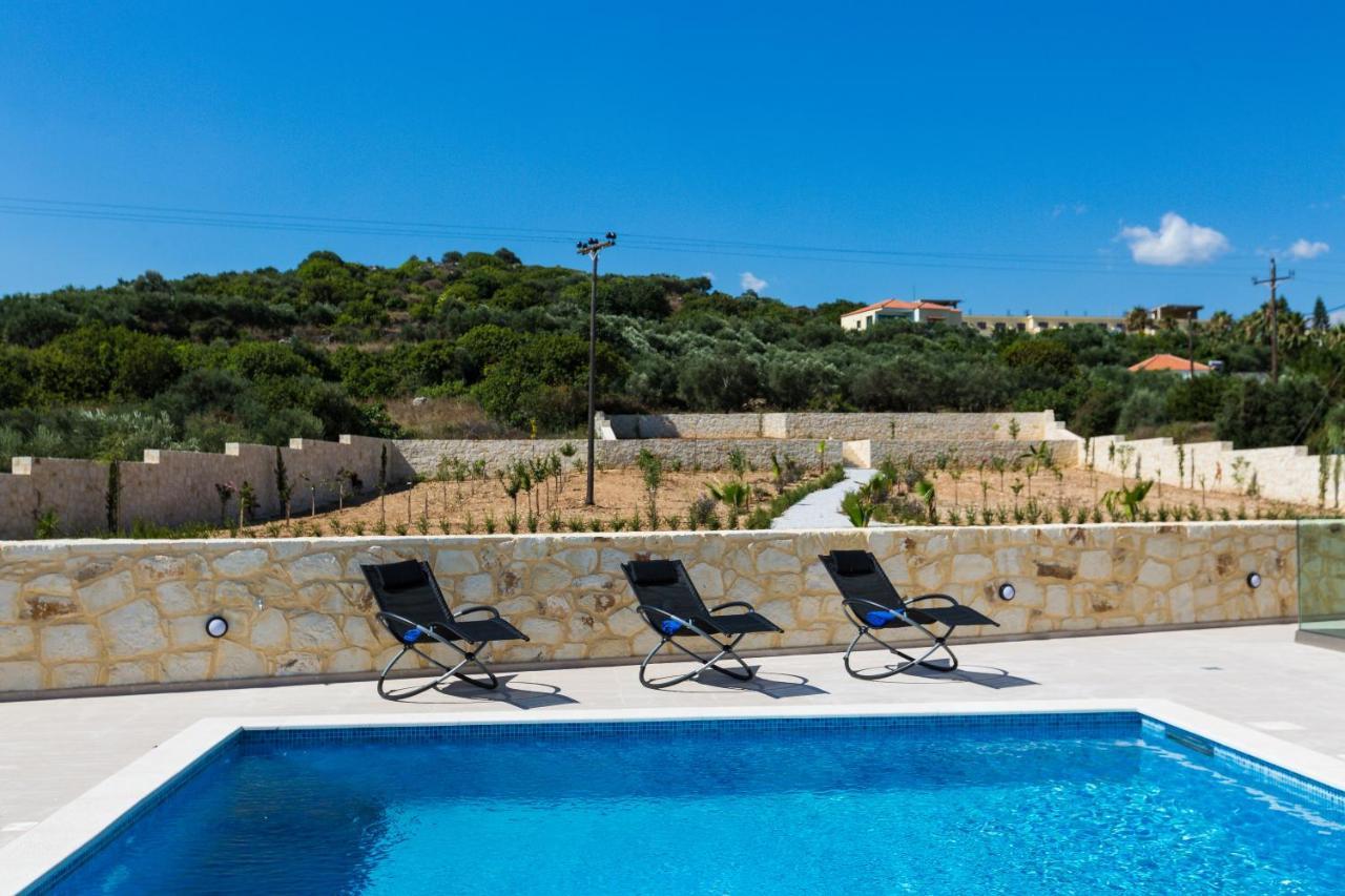 Eudora Luxury Stone Villa Almirída Luaran gambar