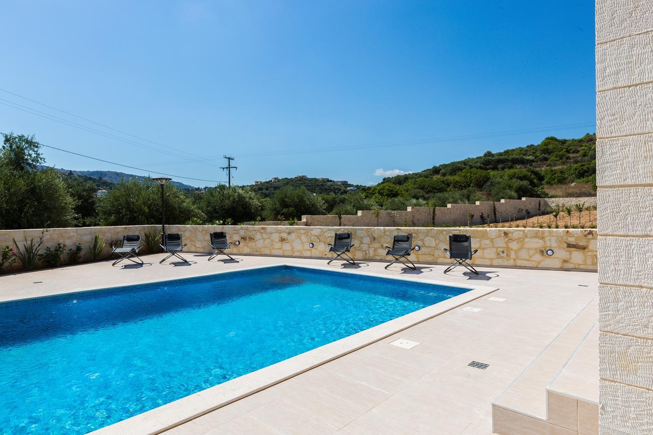 Eudora Luxury Stone Villa Almirída Luaran gambar
