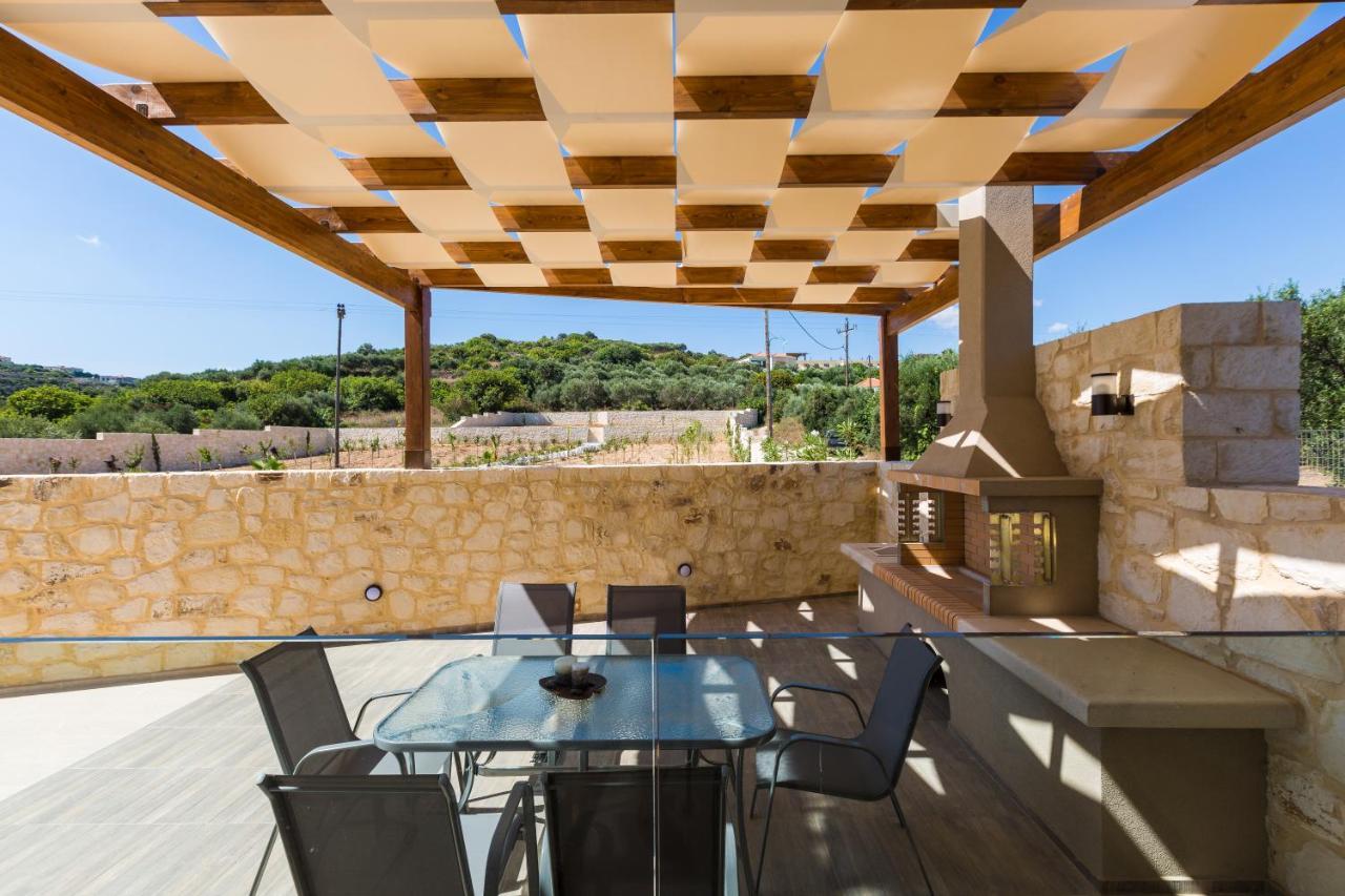 Eudora Luxury Stone Villa Almirída Luaran gambar