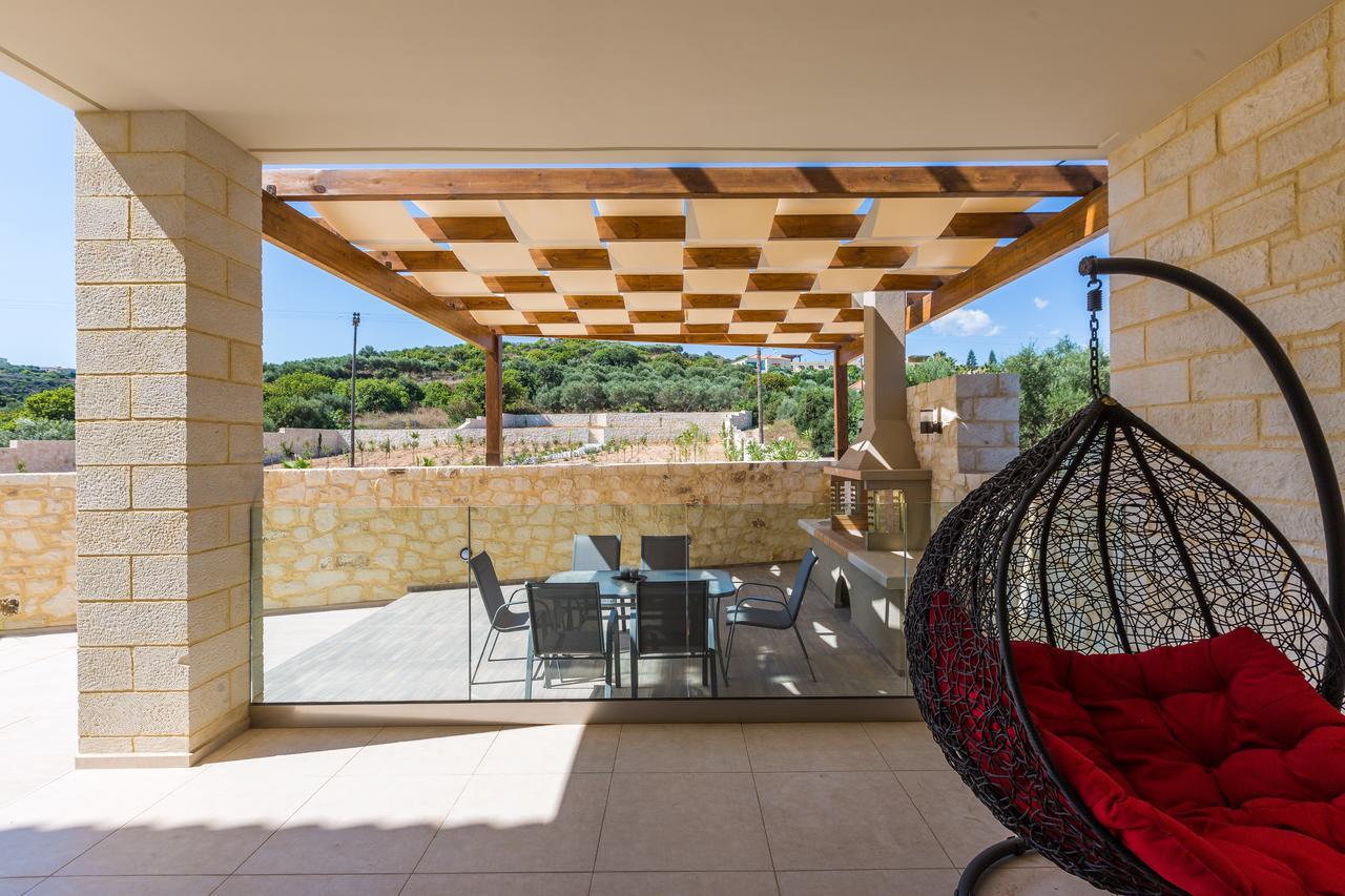 Eudora Luxury Stone Villa Almirída Luaran gambar